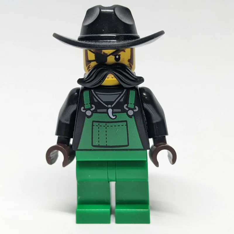 Criminal, Snake Rattler, Green Overalls