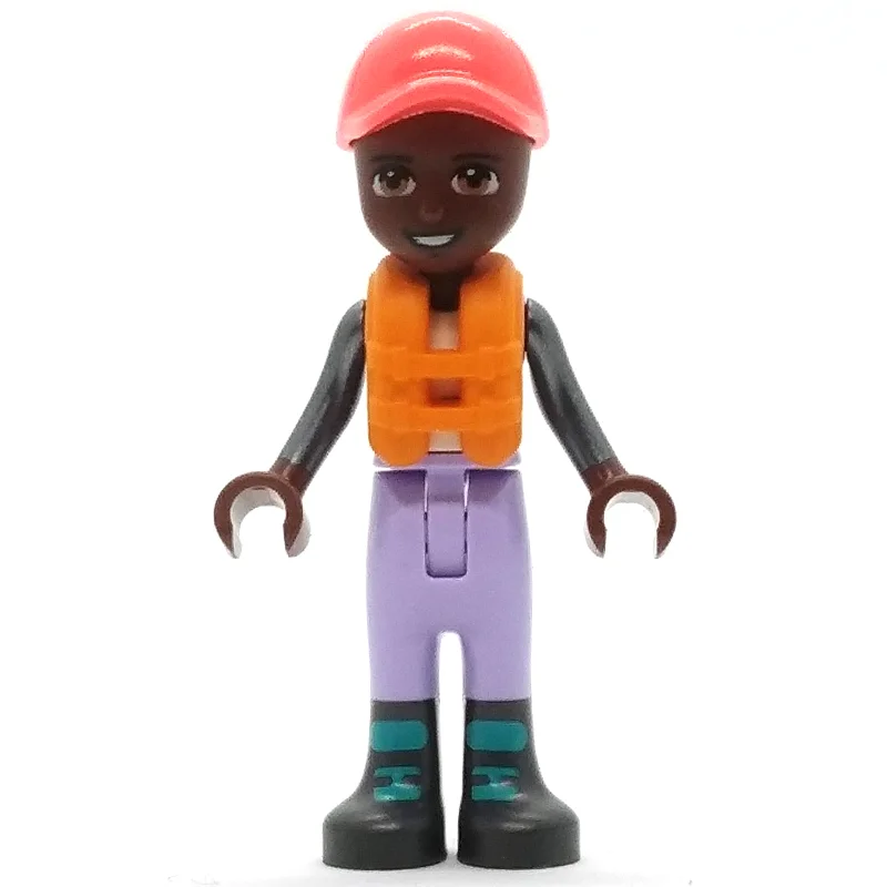 Elijah - Wetsuit, Lifejacket, Coral Cap