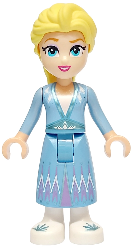 Elsa - Medium Blue Dress, Big Eyes