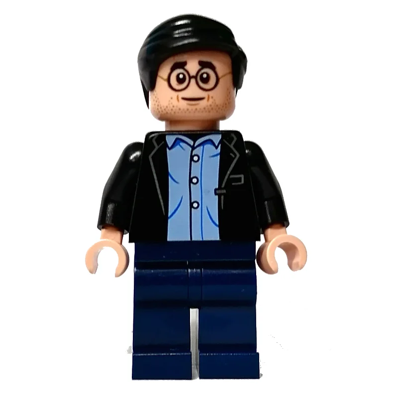 Harry Potter, Adult, Black Jacket, Dark Blue Legs