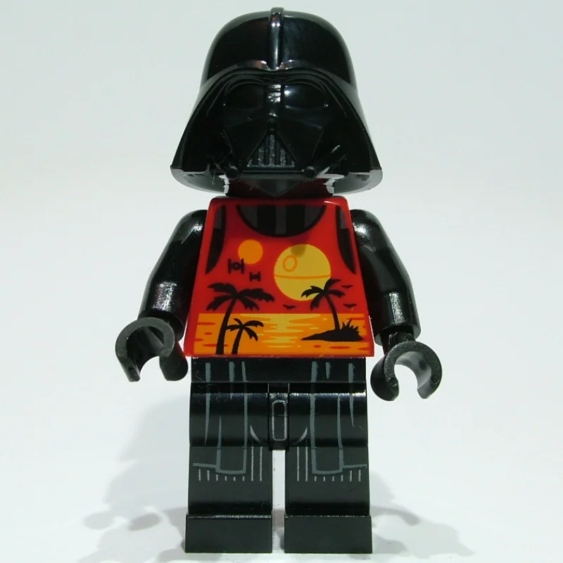Darth Vader, Vest with Sunset and Palm Tree Silhouettes