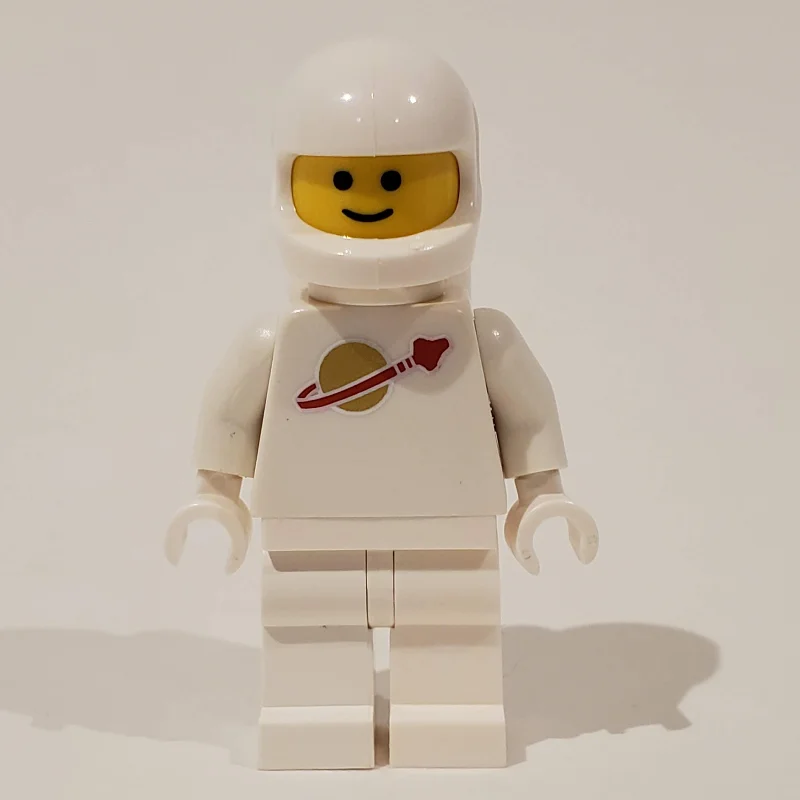 Classic Spaceman, White with Airtanks (2446 Helmet) (3626c Head) (3883a Airtank)