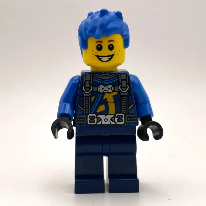 Galatic Mission Astronaut, Blue Hair
