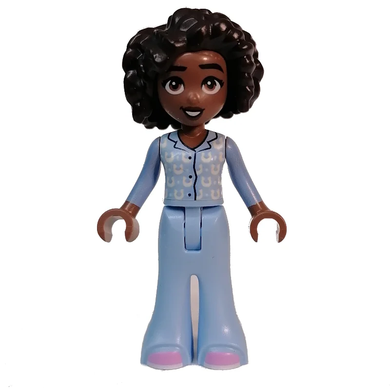 Aliya - Bright Light Blue Pajamas