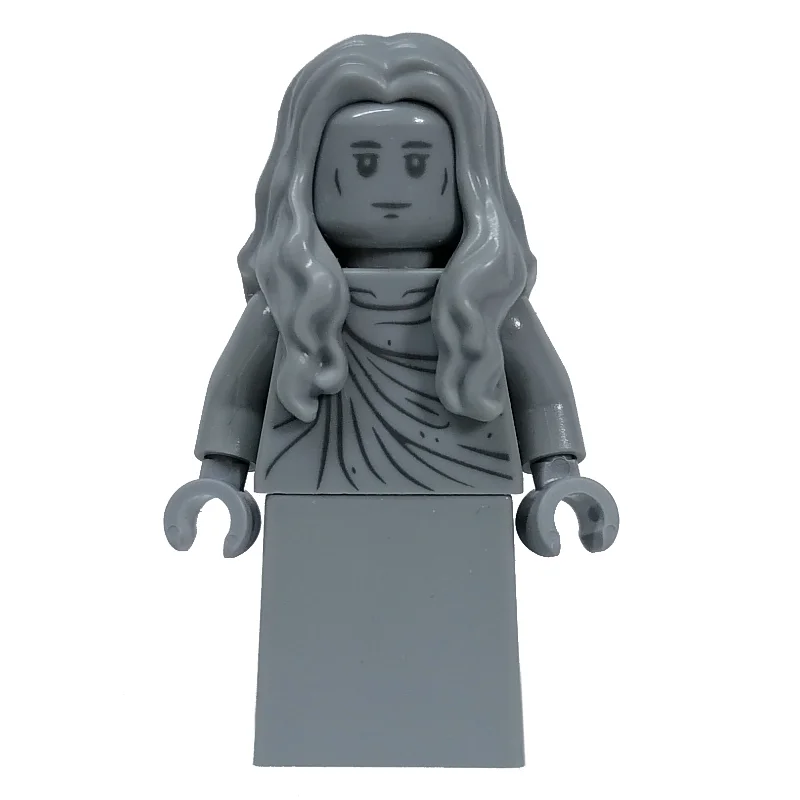 Statue - Dress/Robe, Wavy Hair