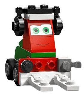 Pit Crew (Cars), Green, Front Clip