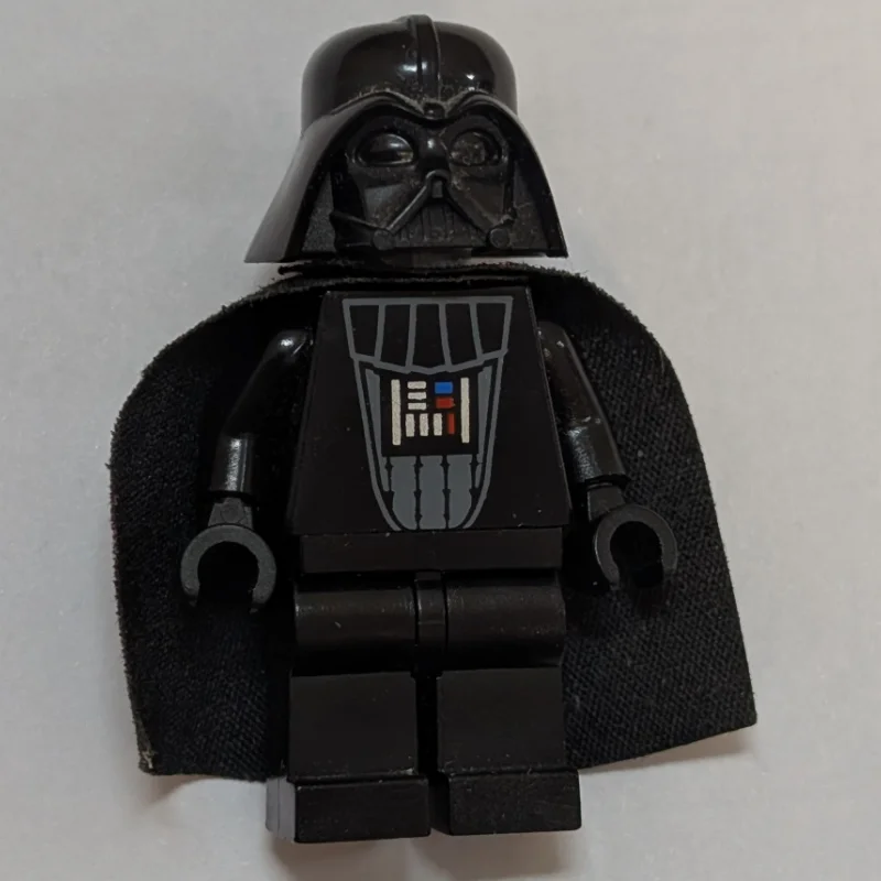 Darth Vader, Light Bluish Gray Skin, Scarred Right Cheek, Eyebrows