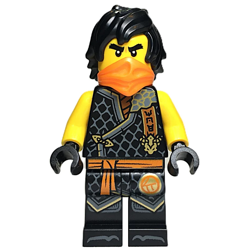 Cole, Black Robes, Orange Bandana