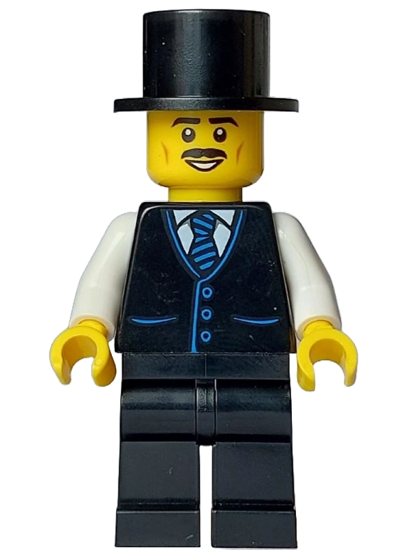 Tourist, Black Suit, Hat