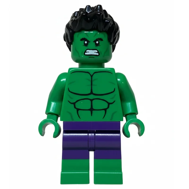 Hulk, Dark Purple Pants, Dual Molded Legs, Smile