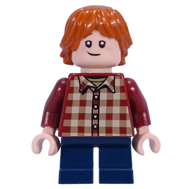 Ron Weasley, Dark Red Shirt, Dark Blue Short Legs