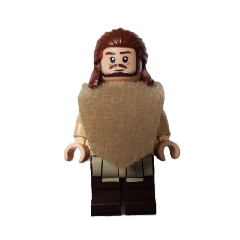 Qui-Gon Jinn, Poncho, Dark Brown Beard