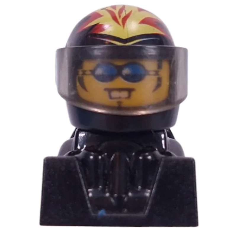 Stunt Racer, Black Helmet and Body