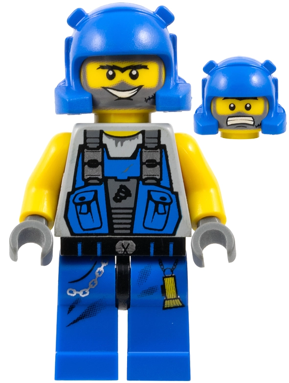 Duke, Blue with Yellow Arms