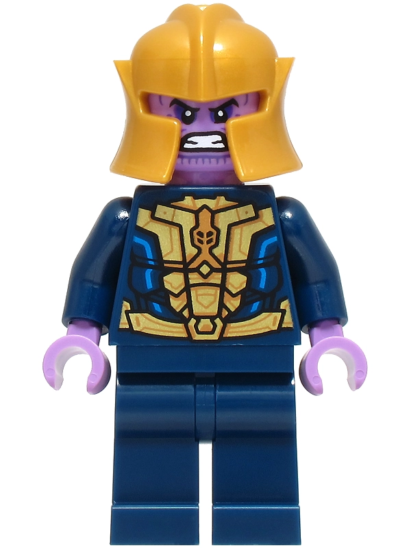 Thanos, Dark Blue and Gold Outfit, Dark Blue Arms