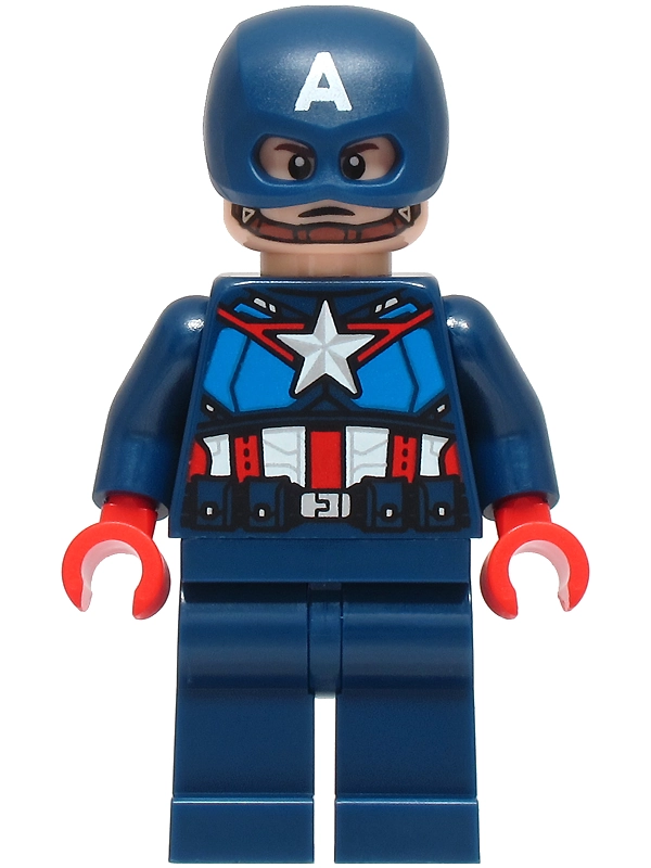 Captain America, No Wings on Helmet