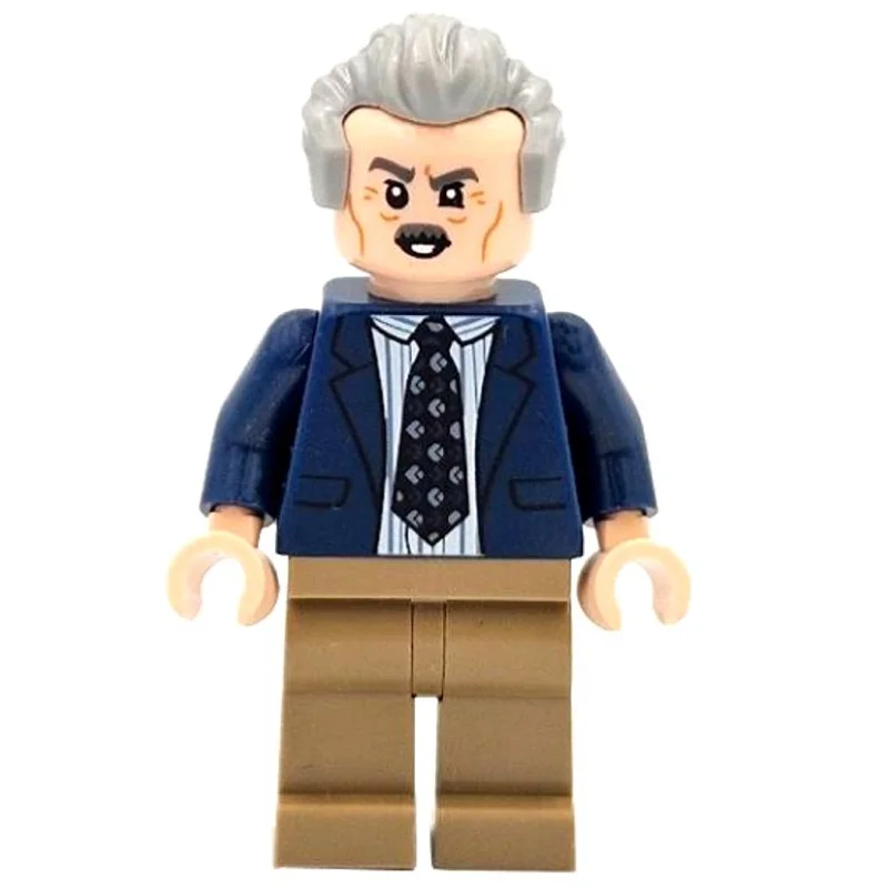 J. Jonah Jameson, Dark Blue Suit, Light Bluish Gray Hair