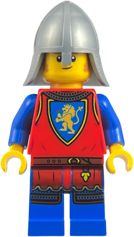 Knight, Gold Lion, Helmet