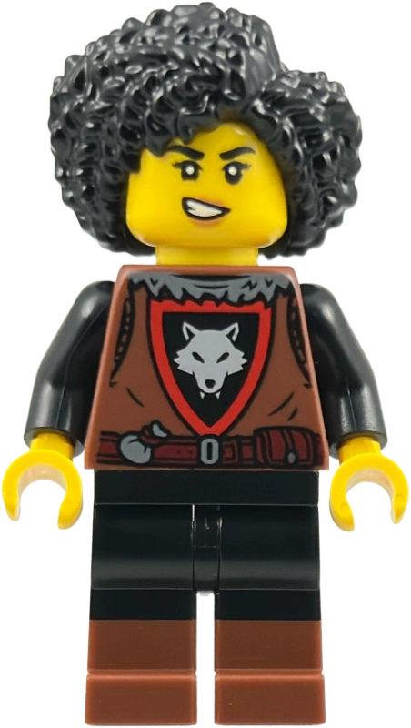 Knight, Wolfpack, Black Hair