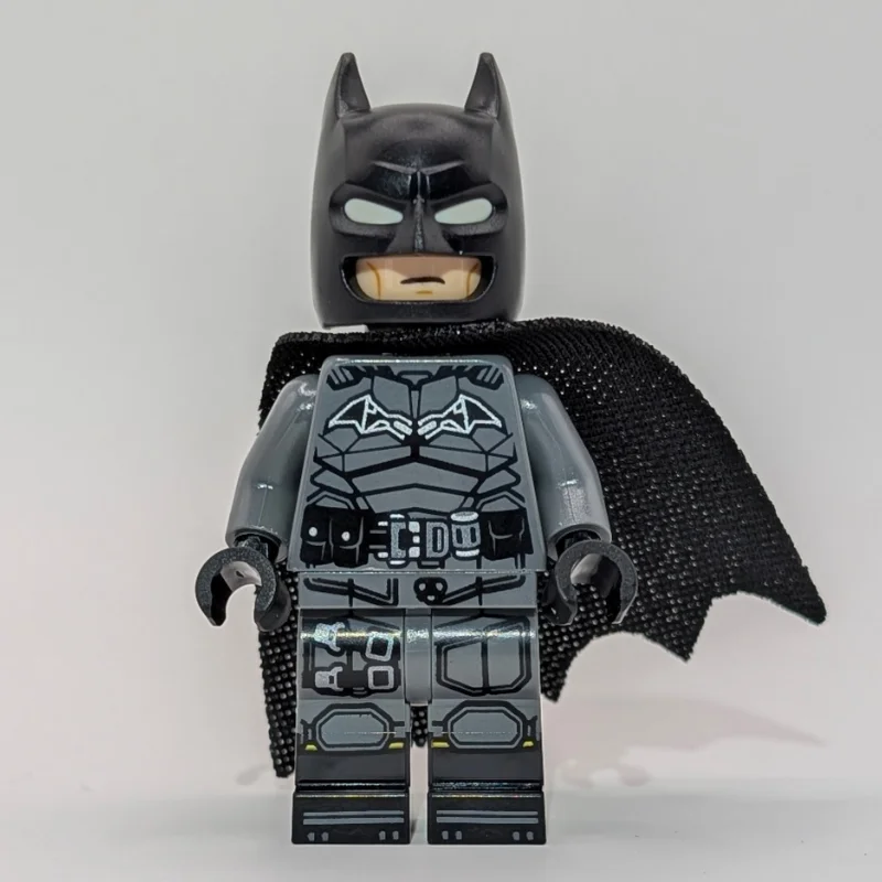 Batman, Dark Bluish Gray Suit, Black Cape and Cowl