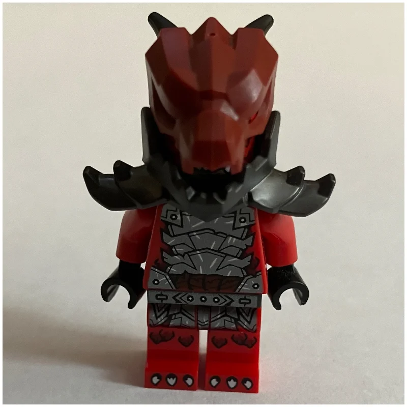Dragonian Warrior, Short Horns, 28621pr9761 Head