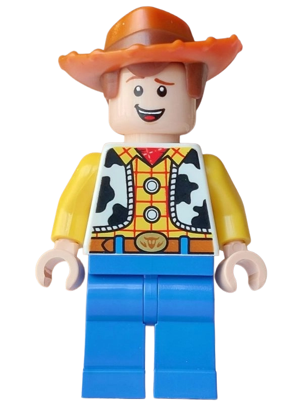 Woody, Happy, Plain Legs