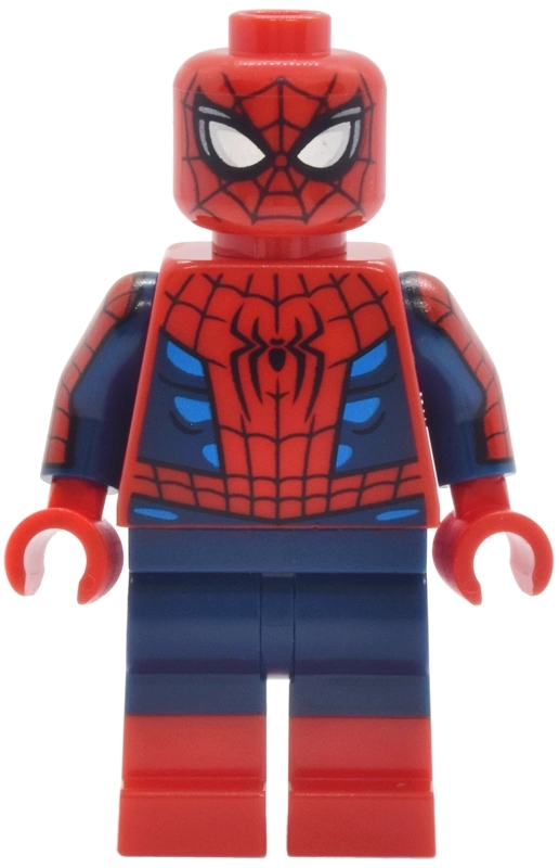 Spider-Man, Suit with Bue 'Ribs', Plain Legs
