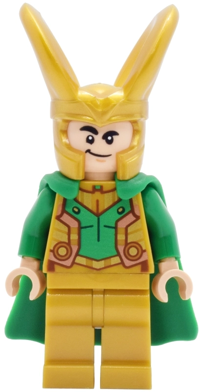 Loki, Rubber Cape, Pearl Gold Outfit