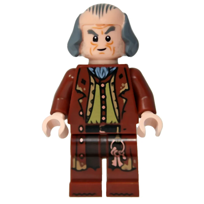Argus Filch, Bald Top, Reddish Brown Jacket