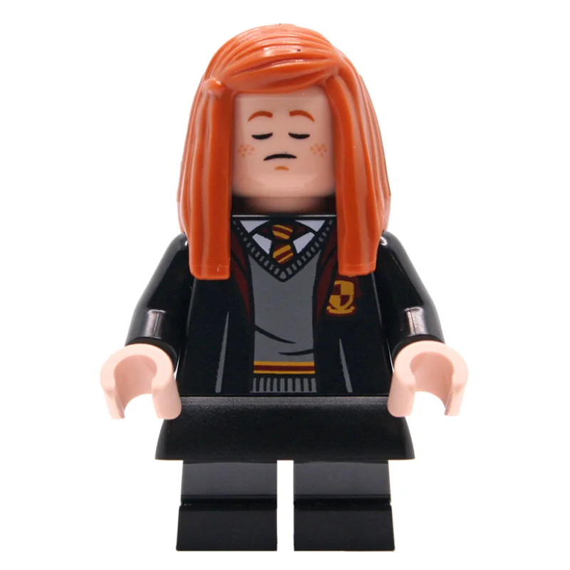 Ginny Weasley, Open Gryffindor Robes, Short Legs, Skirt