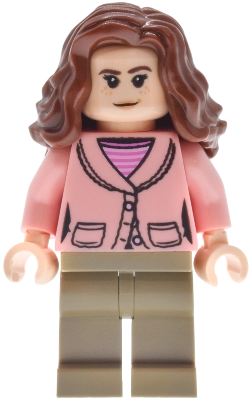 Hermione Granger, Warm Pink Jacket, Dark Tan Legs