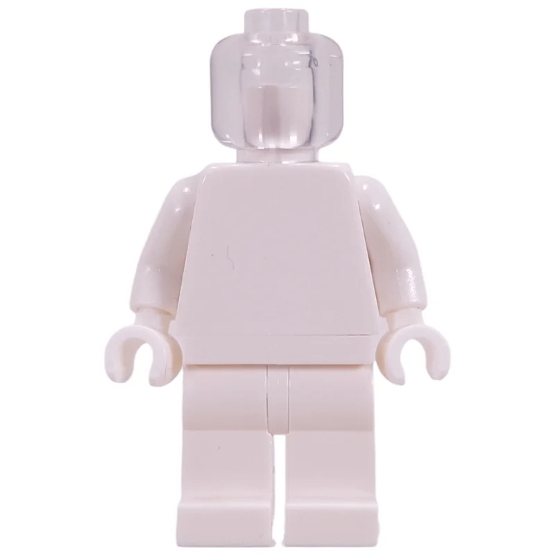 Monochrome, White with Trans-Clear Head