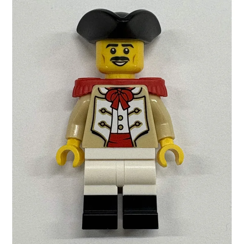 Marine, Male, Red Epaulette, Black Tricorn