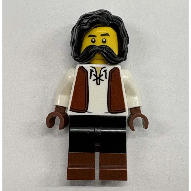 Sailmaker, White Torso, Black Legs, Black Hair