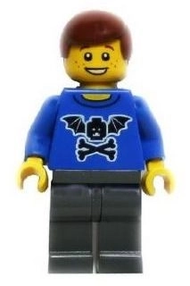 South Coast Plaza, Costa Mesa, CA, Blue Torso, Dark Bluish Grey Legs