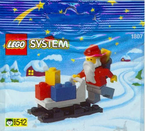 Santa Claus and Sleigh