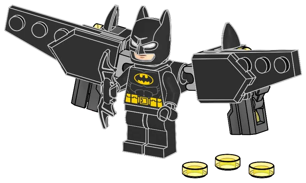Batman with Wings