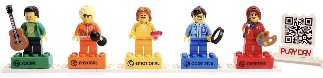 The Playful 5 Minifigure Set