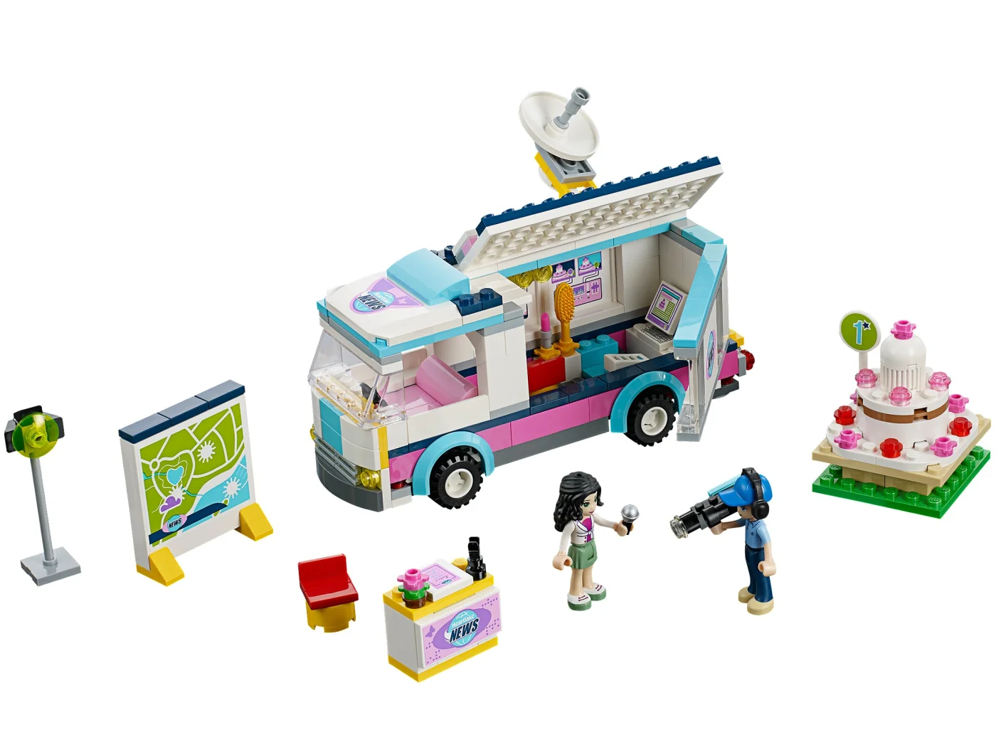 Heartlake News Van