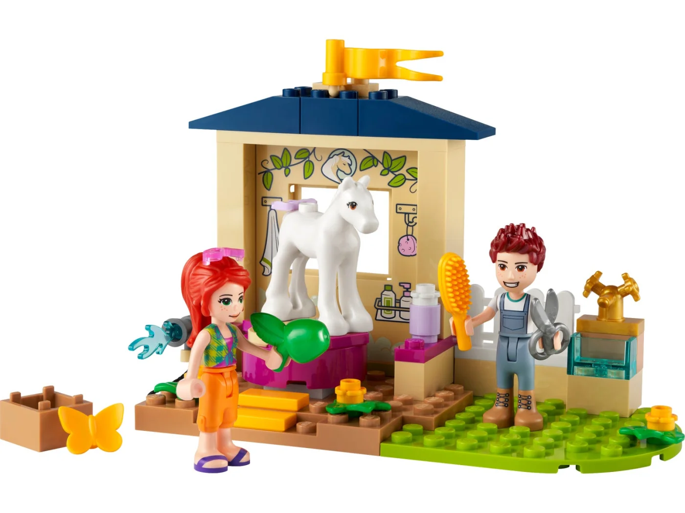 Pony-Washing Stable
