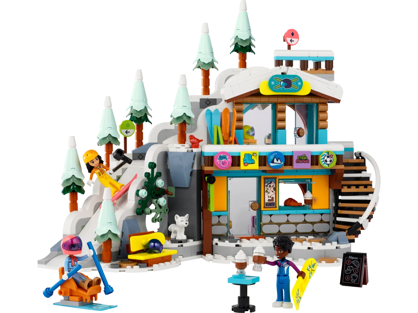Holiday Ski Slope and Café