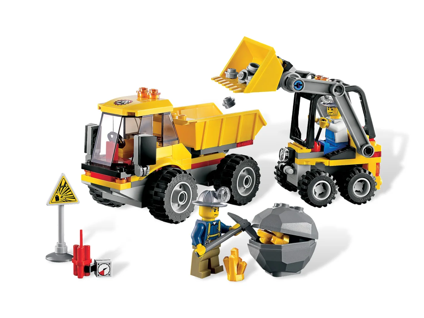 Loader and Dump Truck