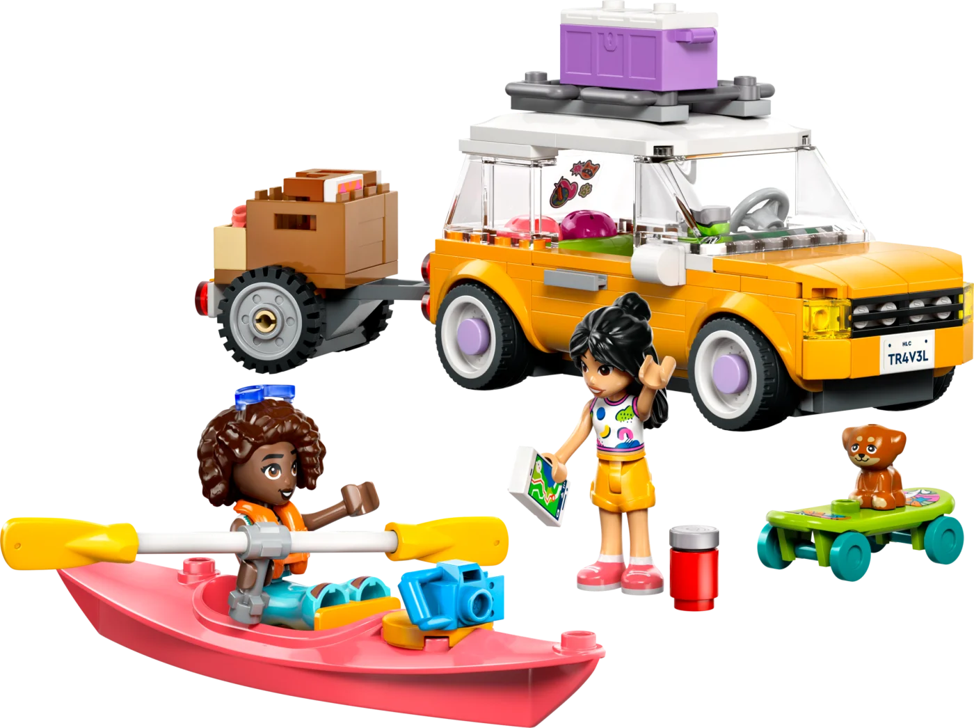 Friendship Road-Trip Travel Car