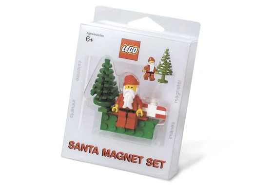 Santa Magnet Set