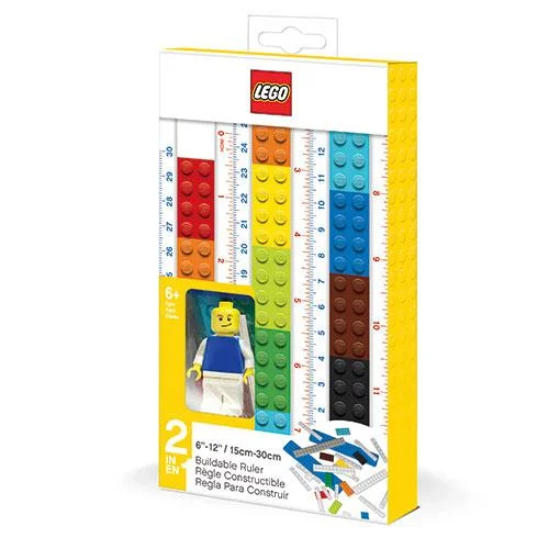 Buildable Ruler with Minifigure
