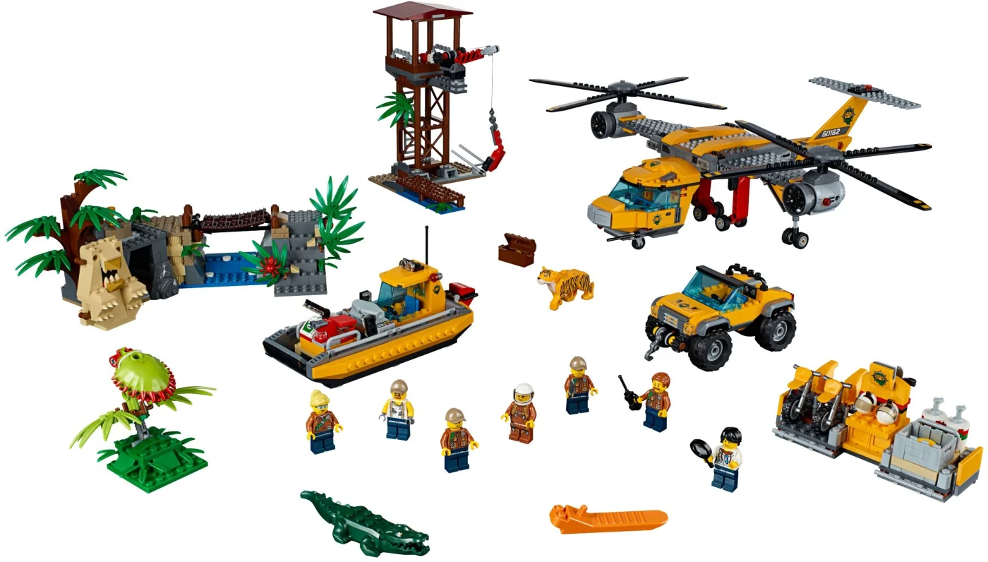 Jungle Air Drop Helicopter