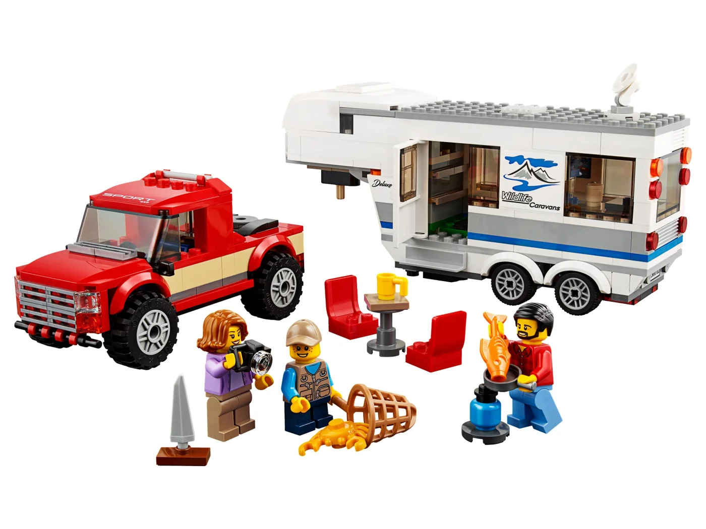Pickup & Caravan