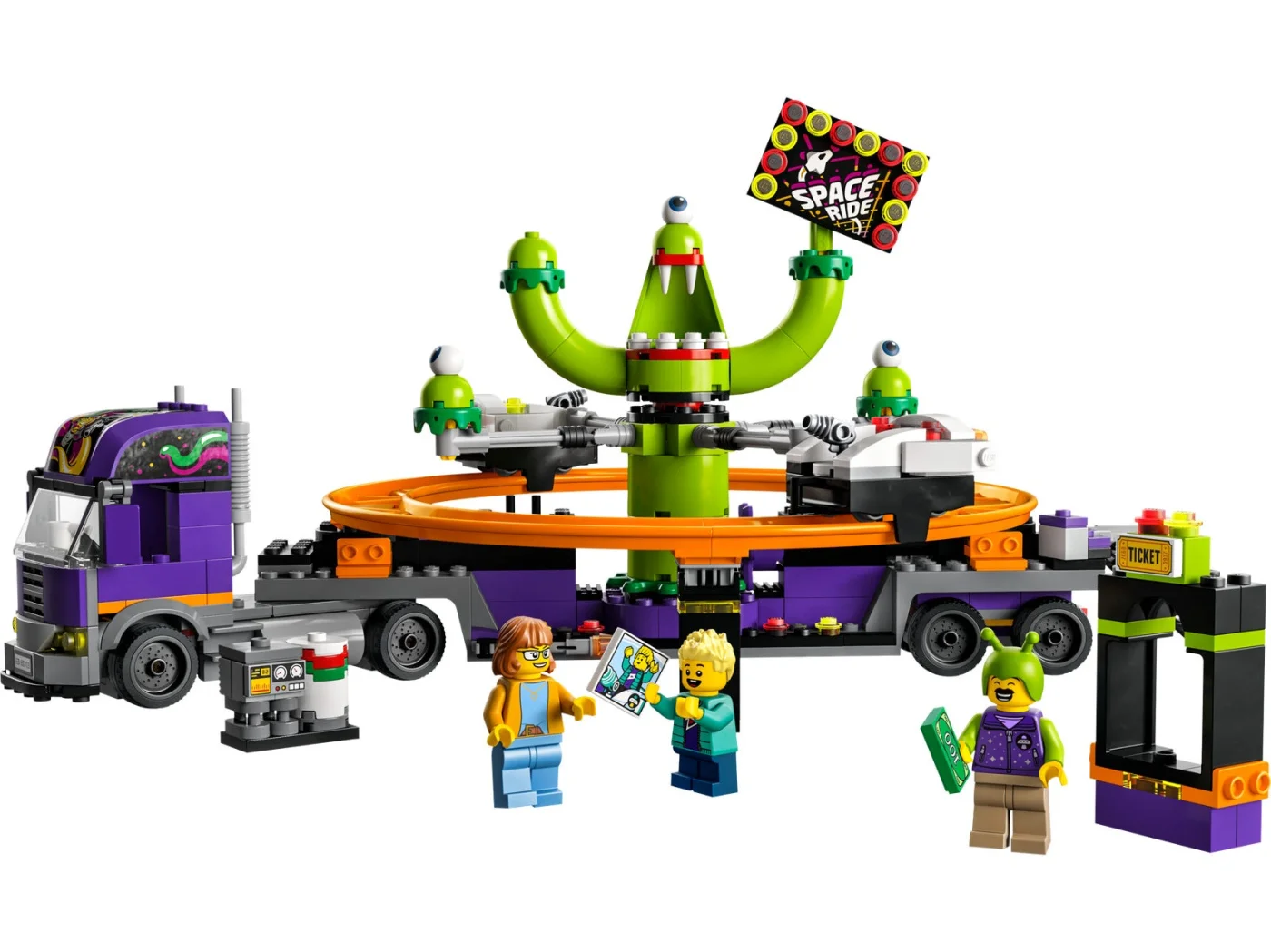 Space Ride Amusement Truck