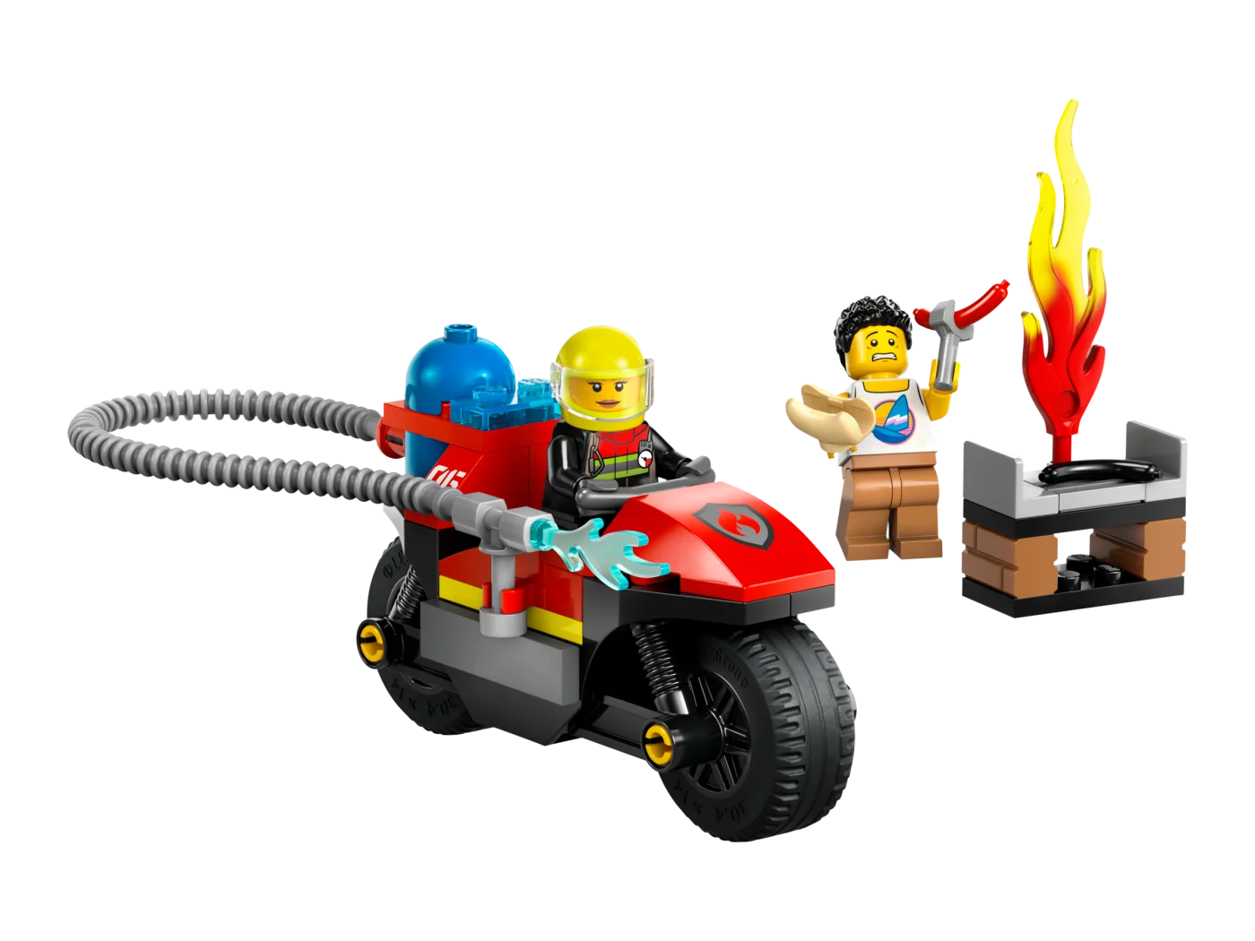 Fire Rescue Motorcycle