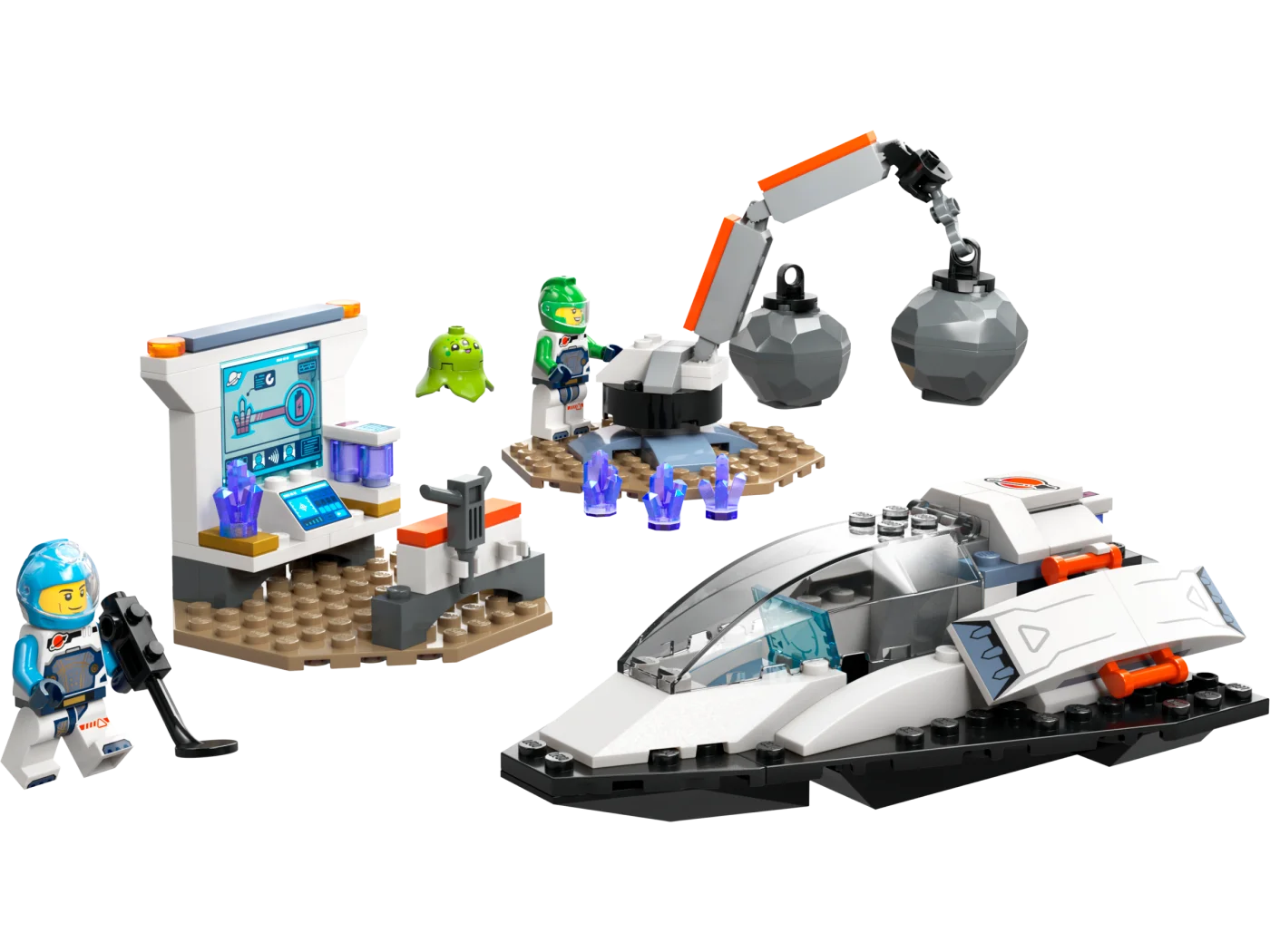 Spaceship and Asteroid Discovery